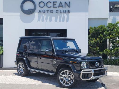 Black 2025 Mercedes-Benz AMG G 63 4MATIC