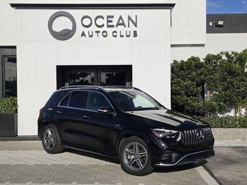 Obsidian Black Metallic 2025 Mercedes-Benz AMG GLE 53 Base
