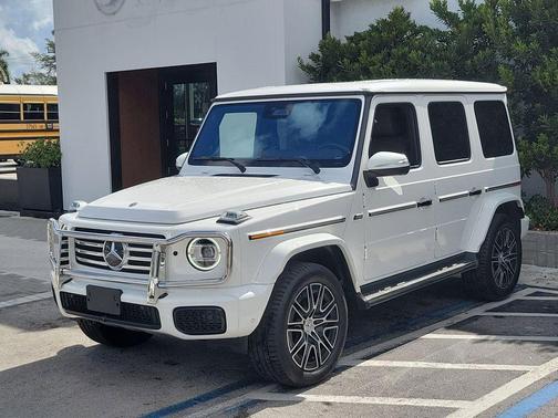 White 2025 Mercedes-Benz G-Class G 550 4MATIC