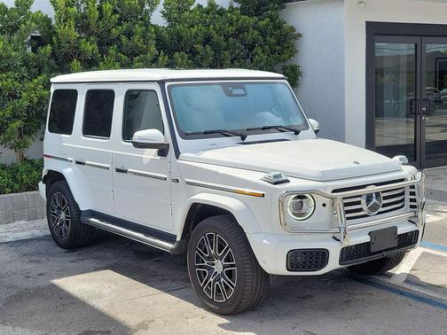 White 2025 Mercedes-Benz G-Class G 550 4MATIC