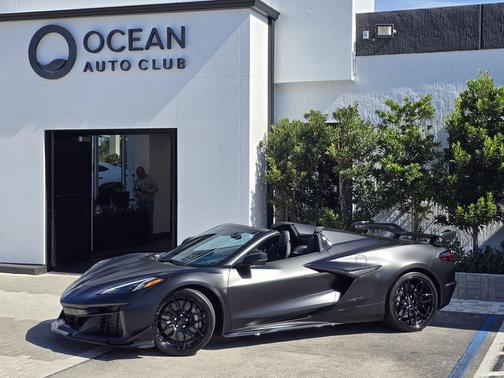 Black 2025 Chevrolet Corvette Z06