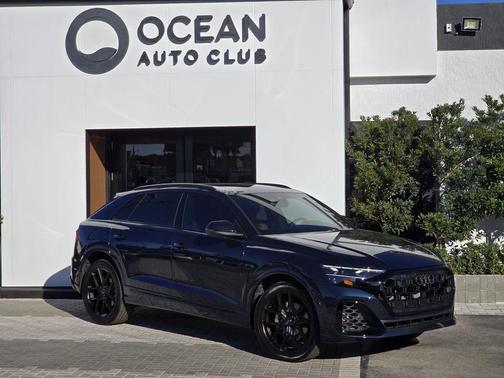 Waitomo Blue Metallic 2024 Audi Q8 55 Premium