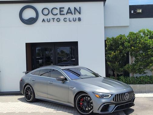 designo Selenite Gray Magno 2021 Mercedes-Benz AMG GT 63 4-Door