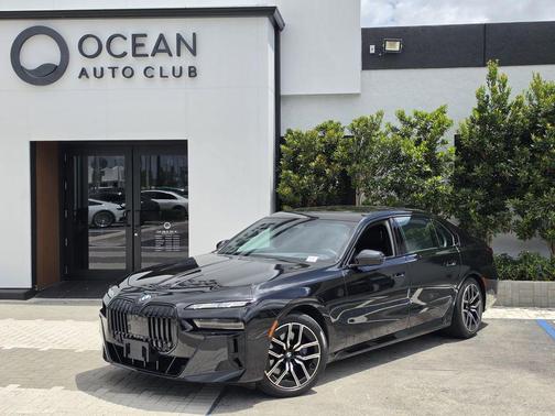 Black Sapphire Metallic 2023 BMW 760 760i xDrive