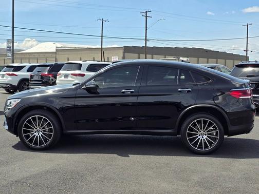 Black 2022 Mercedes-Benz GLC 300 4MATIC Coupe