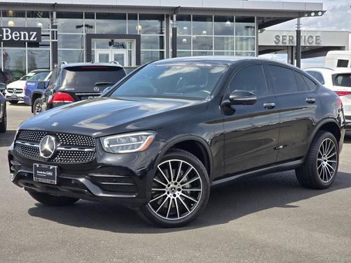 Black 2022 Mercedes-Benz GLC 300 4MATIC Coupe