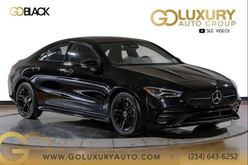Black 2024 Mercedes-Benz CLA 250 4MATIC