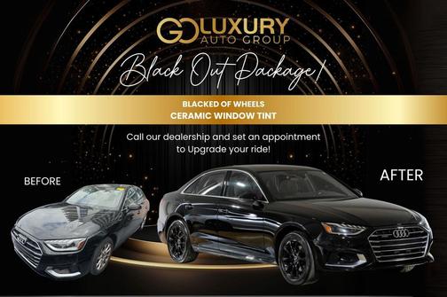 Brilliant Black 2023 Audi A4 40 Premium