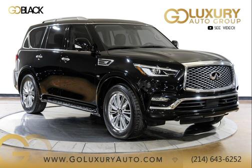 Black Obsidian 2020 INFINITI QX80 Luxe