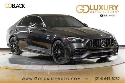 Gray 2024 Mercedes-Benz AMG C 43 4MATIC
