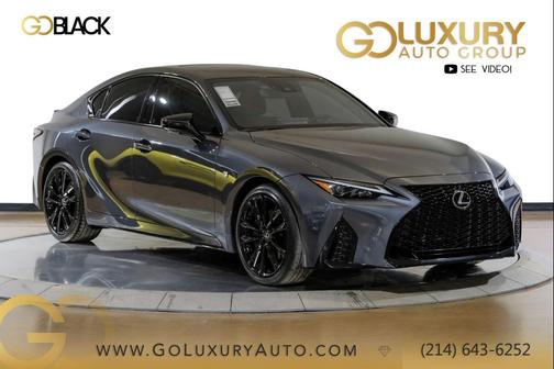 Gray 2025 Lexus IS 350 F Sport
