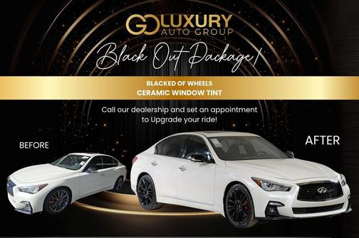 Majestic White 2024 INFINITI Q50 3.0t RED SPORT 400