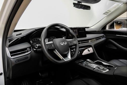 Glacier White 2025 INFINITI QX60 Pure
