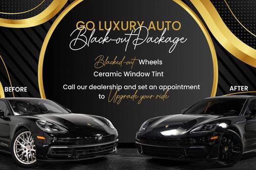 Black 2023 Porsche Panamera 4 Platinum Edition