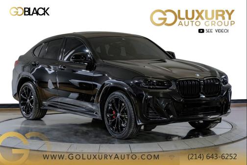 Black Sapphire Metallic 2024 BMW X4 M40i