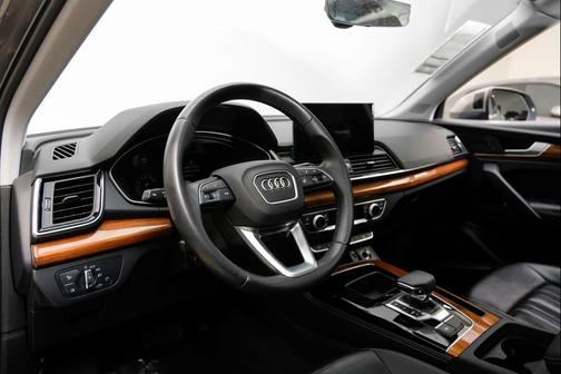 Gray 2023 Audi Q5 45 S line Premium Plus