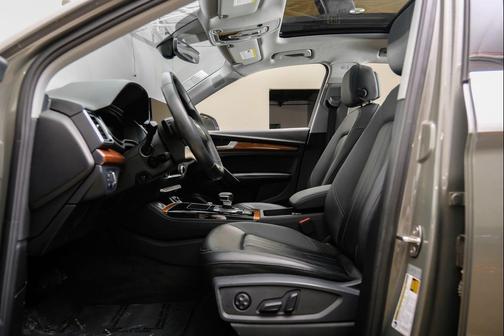 Gray 2023 Audi Q5 45 S line Premium Plus