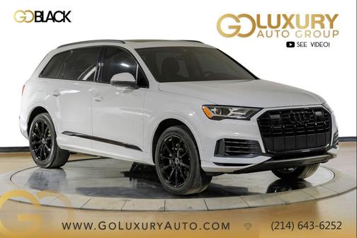 Glacier White 2023 Audi Q7 55 Premium Plus