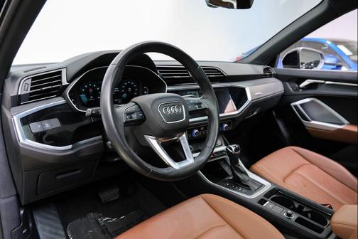 Black Metallic 2023 Audi Q3 Premium 45 TFSI S line quattro Tiptronic