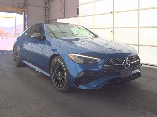 Blue 2025 Mercedes-Benz CLE 300 4MATIC Coupe
