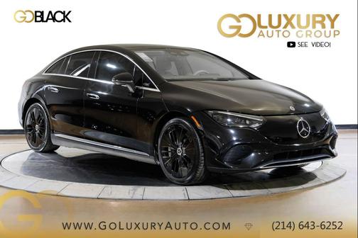 Black 2023 Mercedes-Benz EQE 350+ Base