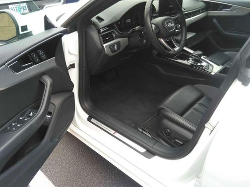 White 2025 Audi A5 Sportback 45 S Line Premium