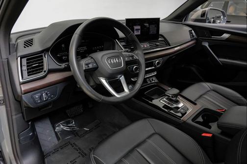 Gray Metallic 2023 Audi Q5 45 S line Premium Plus