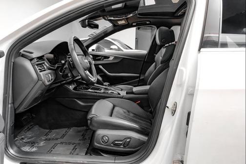 Ibis White 2023 Audi A4 45 S line Premium Plus