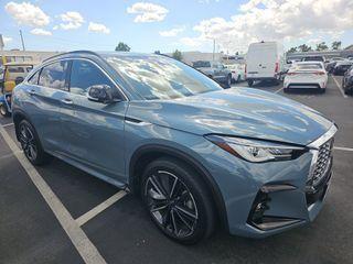 Slate Gray 2024 INFINITI QX55 LUXE