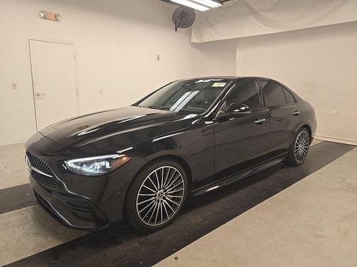 Black 2024 Mercedes-Benz C-Class C 300