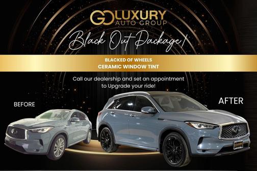 Slate Gray 2023 INFINITI QX50 LUXE AWD