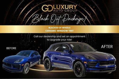 Blue 2023 Porsche Macan T
