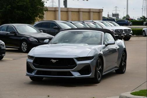 Iconic Silver Metallic 2025 Ford Mustang EcoBoost