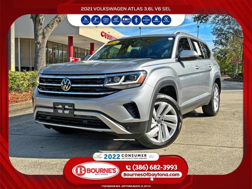 Photo 1 of 50 of 2021 Volkswagen Atlas 3.6 V6 SEL