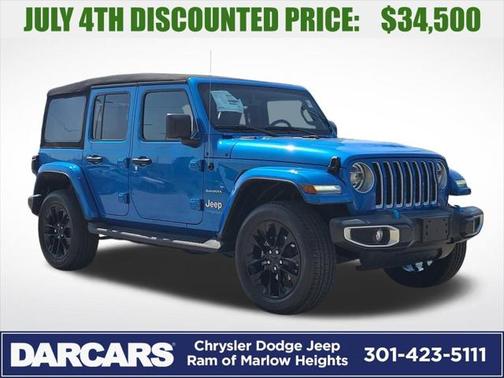2022 Jeep Wrangler Unlimited 4xe Sahara