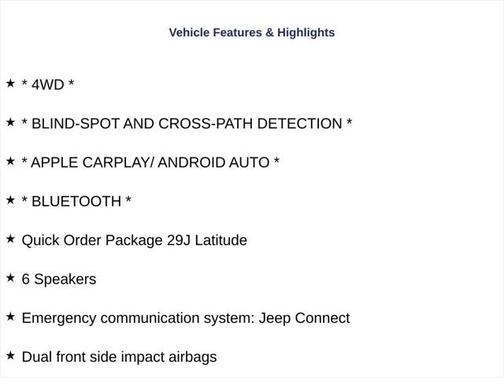 2024 Jeep Compass Latitude