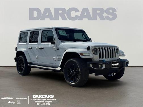 Bright White Clearcoat 2023 Jeep Wrangler 4xe Sahara