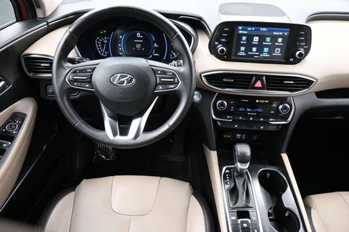 Scarlet Red 2019 Hyundai SANTA FE Limited 2.0T