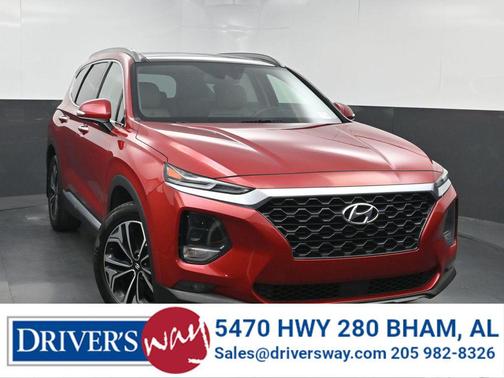 Scarlet Red 2019 Hyundai SANTA FE Limited 2.0T