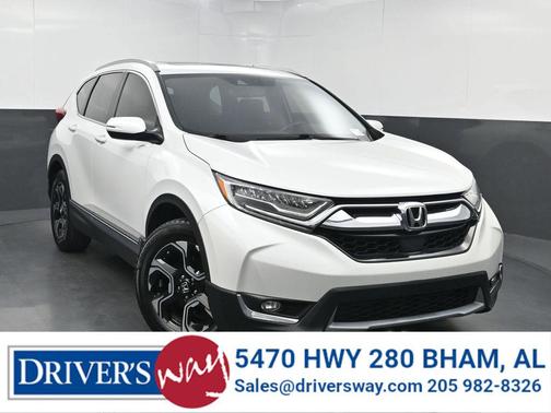 Platinum White Pearl 2019 Honda CR-V Touring