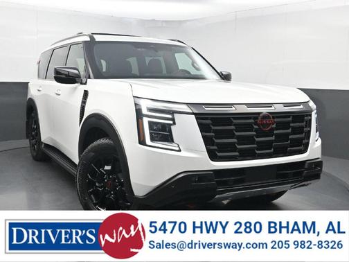 Aspen White Tricoat 2026 Nissan Armada PRO-4X