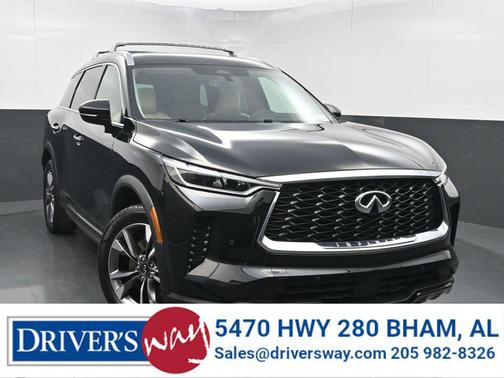 Mineral Black 2023 INFINITI QX60 Luxe