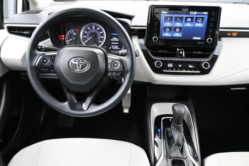 White 2022 Toyota Corolla LE