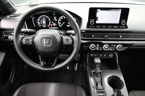 Platinum White Pearl 2025 Honda Civic Sport