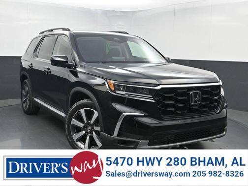 Crystal Black Pearl 2024 Honda Pilot Elite