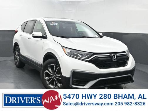 Platinum White Pearl 2021 Honda CR-V 2WD EX-L