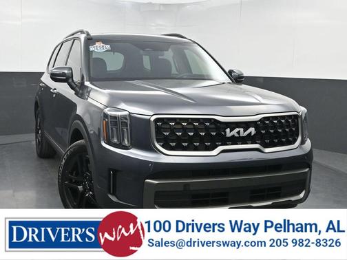Gray 2023 Kia Telluride EX X-Line