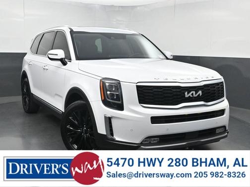 Glacial White Pearl 2022 Kia Telluride SX