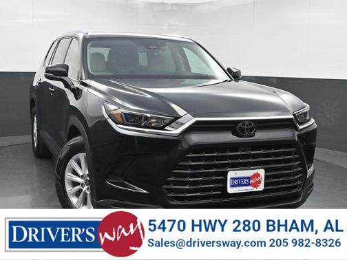 Midnight Black Metallic 2024 Toyota Grand Highlander XLE