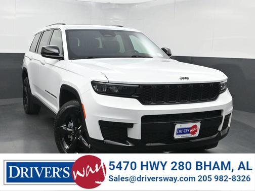 Bright White Clearcoat 2024 Jeep Grand Cherokee L Altitude